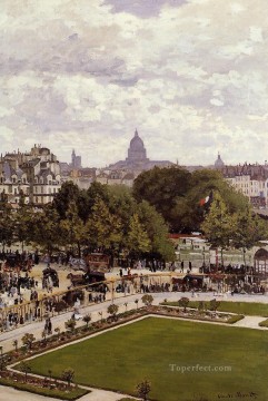  garden Oil Painting - Garden of the Princess Claude Monet